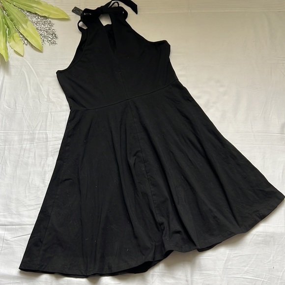NWT Ouges Halter Neck Sleeveless Casual Dress - Picture 9 of 10